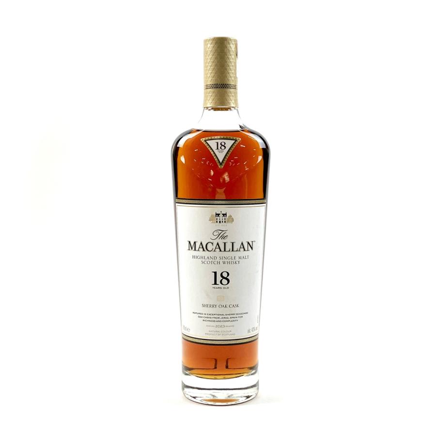 マッカラン MACALLAN 18年 シェリ―オークカスク 2023 700ml スコッチ