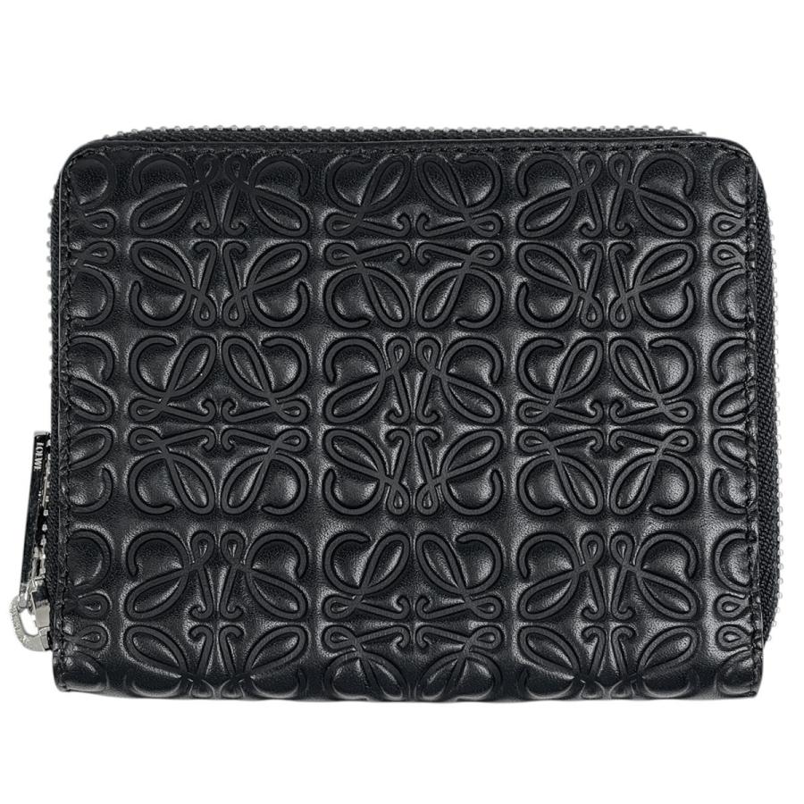 LOEWE（ロエベ） アナグラム ラウンドファスナー 財布 ダブル