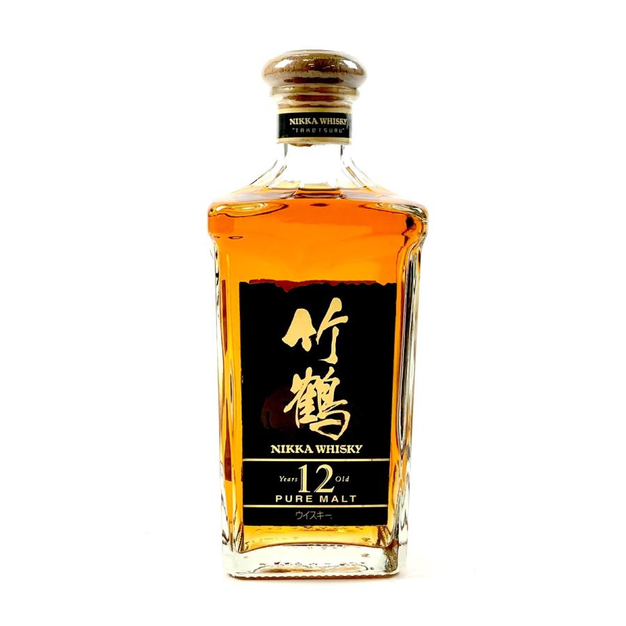 東京都内限定お届け ニッカ NIKKA 竹鶴 12年 ピュアモルト 角瓶 660ml