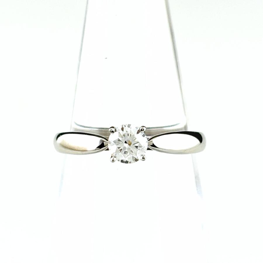 ティファニーハーモニーリング　ダイア　プラチナ　8号　中古 TIFFANY&Co.（ティファニー） ハーモニー リング プラチナ 指輪 リング