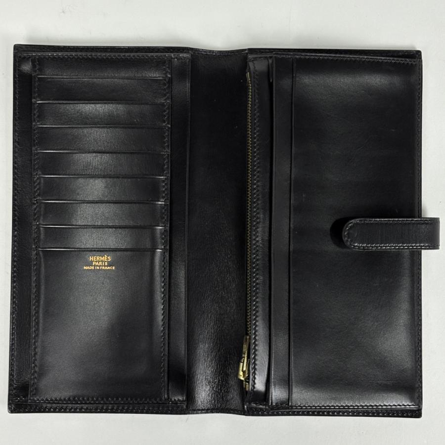 HERMES（エルメス） ソミュールディアンヌ カデナ 二つ折り 長財布