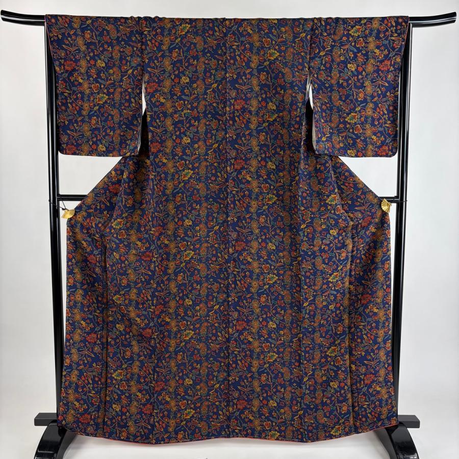 さとぴん様 正絹 袷 更紗 小紋 広衿 オリエンタル ちりめん 楽天市場