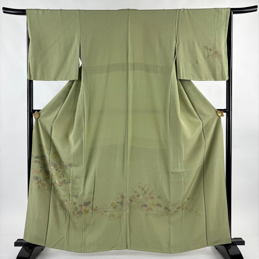 付下げ 身丈164.5cm 裄丈66cm 正絹 秀品 【中古】 付下げ 身丈166.5cm 裄丈65cm 正絹 秀品 【中古】の通販 by バイセル