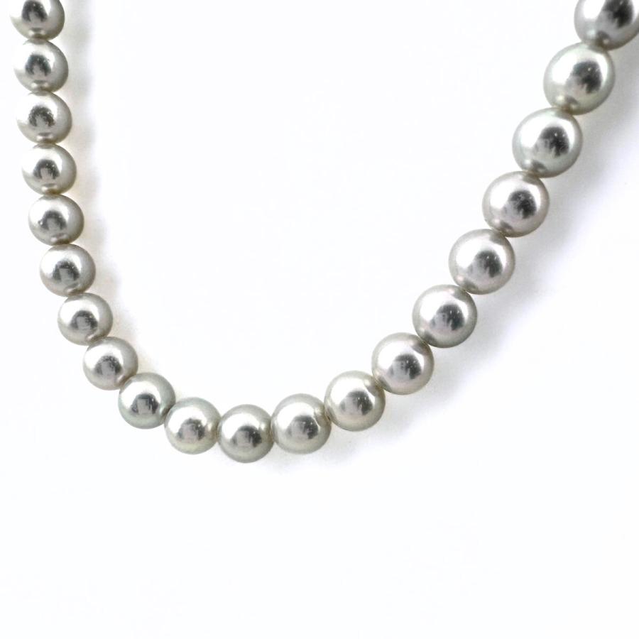 【6mm】タサキ　TASAKI　レディース　ネックレス　パール　真珠　シルバー タサキ TASAKI パール デザインネックレス シルバー 真珠 ネックレス