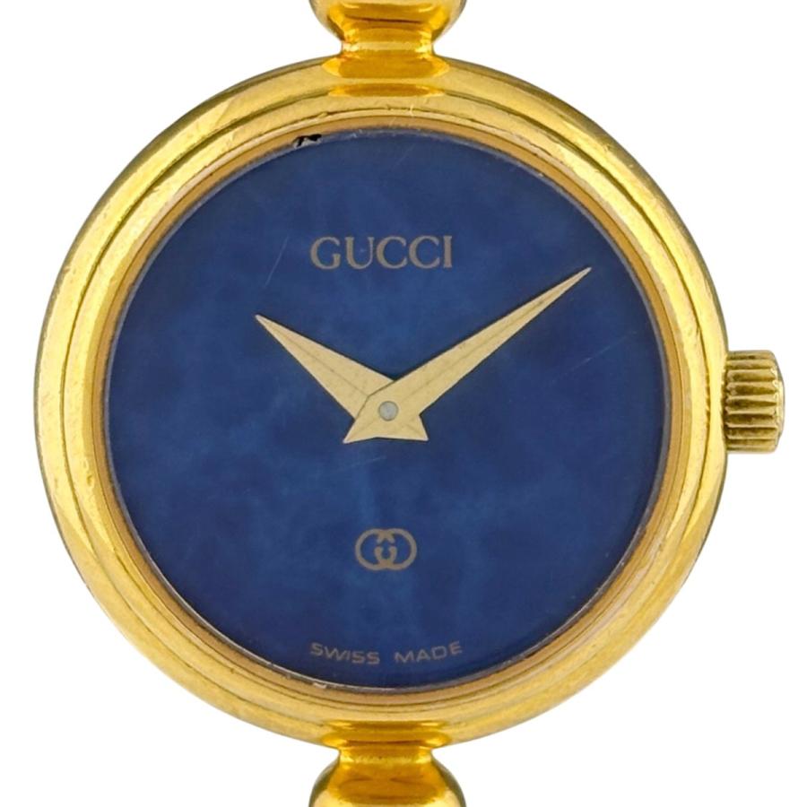 GUCCI　グッチ2700Lハングルウォッチ GUCCI 2700L Vintage Black Dial Women's Quartz Watch F/S From Japan