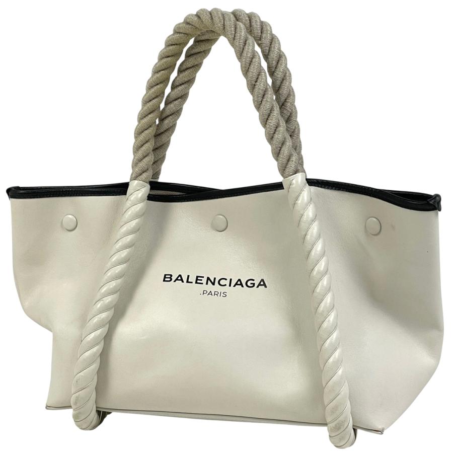 sora　balenciaga ハンドバッグ BALENCIAGA（バレンシアガ） ネイビー カバス ハンドバッグ ロープ