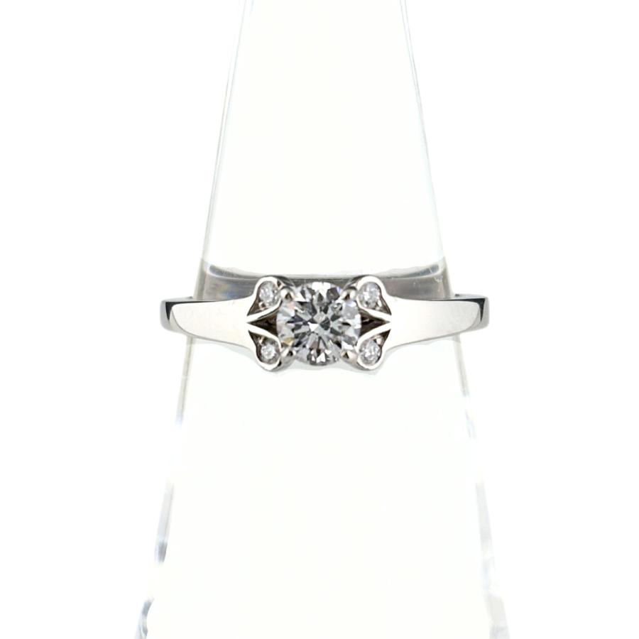 Cartier（カルティエ） バレリーナ リング プラチナ 指輪 ソリティア