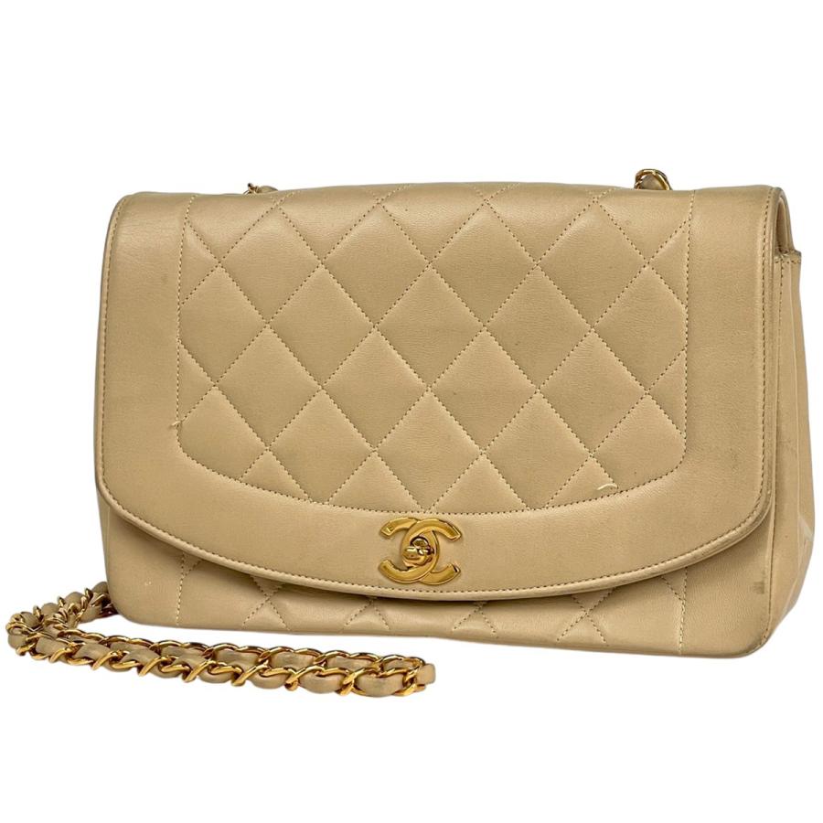 人気モデル✨CHANEL ダイアナ　マトラッセ　チェーンショルダー CHANEL（シャネル） ダイアナ マトラッセ シングルフラップ チェーン