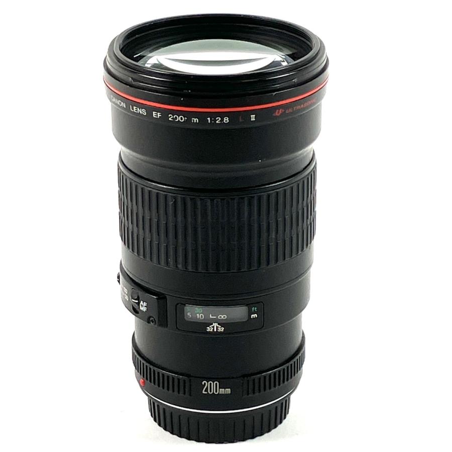 【中古】Canon キャノン EF 200mm F2.8L USM キヤノン Canon EF 200mm F2.8L II USM 一眼カメラ用レンズ（オート
