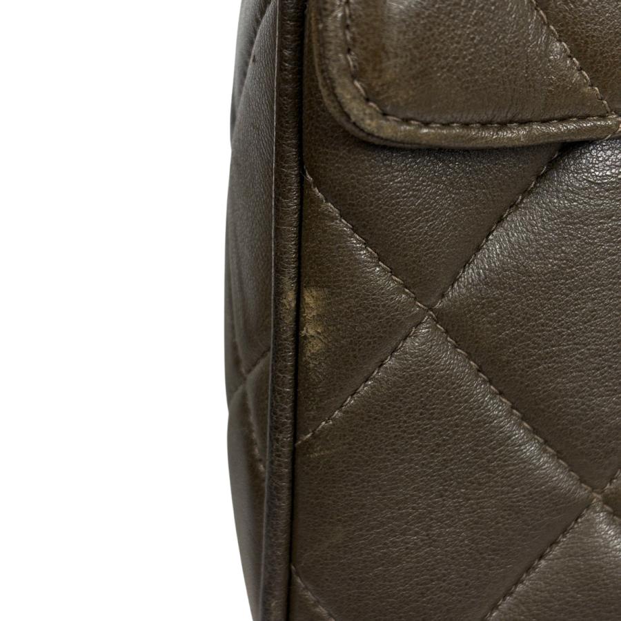 CHANEL（シャネル） ココマーク フリンジ タッセル マトラッセ カーキ