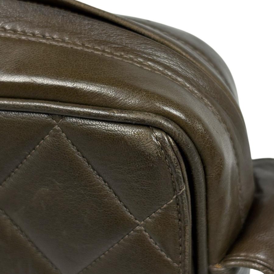 CHANEL（シャネル） ココマーク フリンジ タッセル マトラッセ カーキ