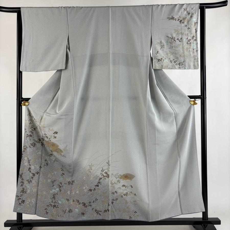 訪問着 身丈166cm 裄丈64cm 正絹 秀品 【】 訪問着 身丈155.5cm 裄