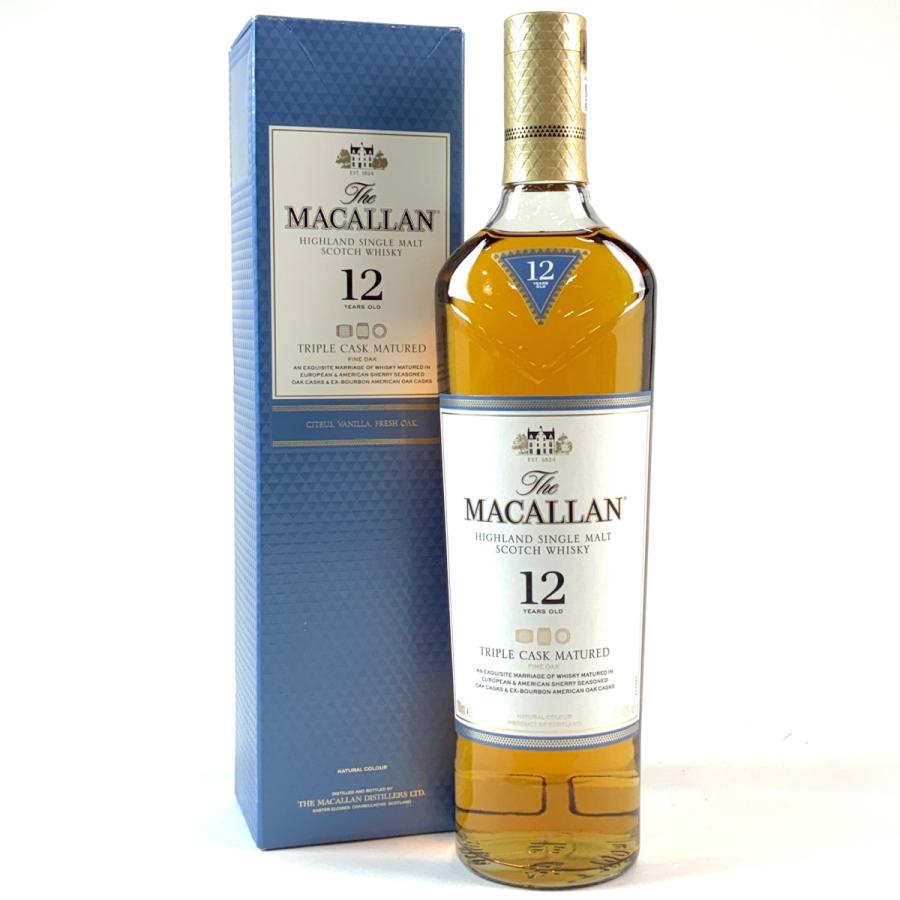 マッカラン MACALLAN 12年トリプルカスク 700ml スコッチウイスキー