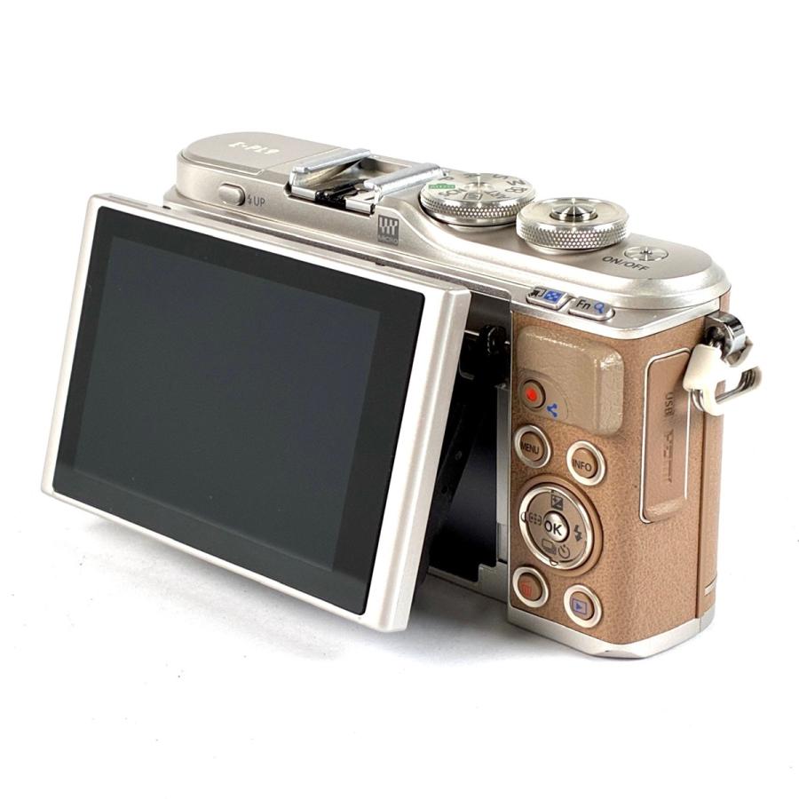 OLYMPUS PEN E-PL9ミラーレス一眼 ブラウン PEN E-PL9 ミラーレス一眼カメラ EZダブルズームキット ブラウン