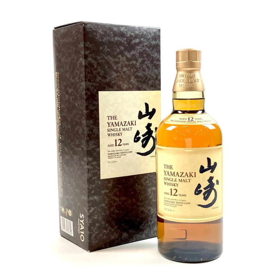 東京都内限定お届け サントリー SUNTORY 山崎 12年 シングルモルト 旧 