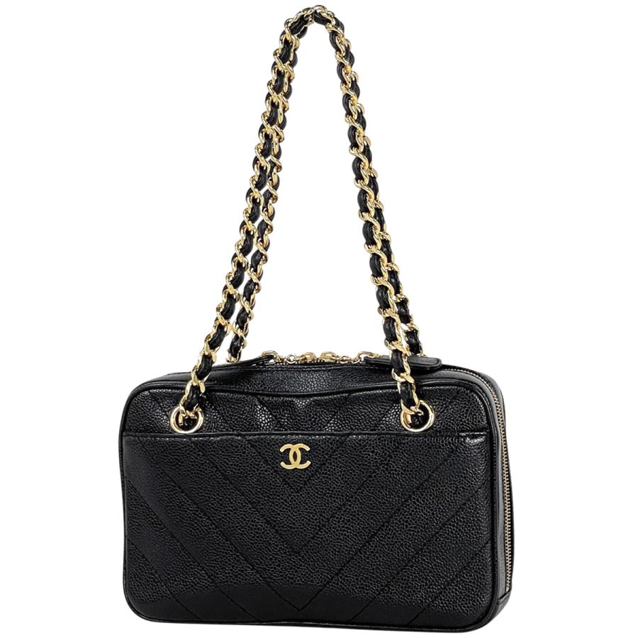 CHANEL（シャネル） CHANEL Vステッチ チェーン ハンドバッグ ココ