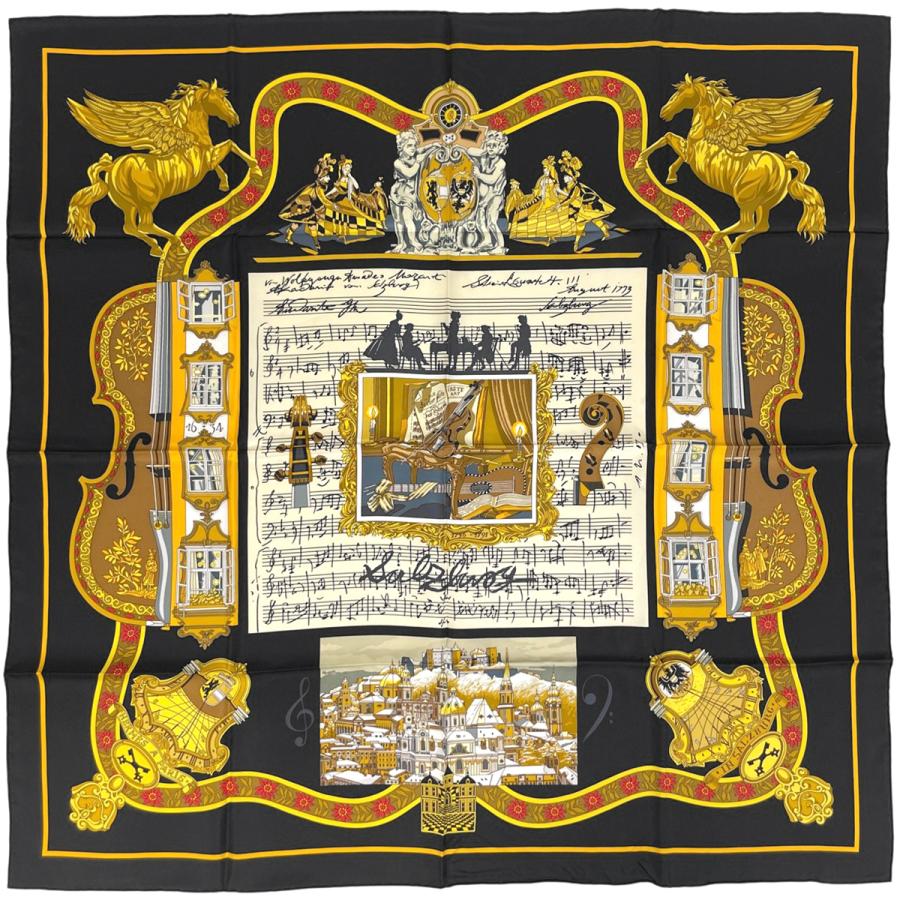 HERMES（エルメス） カレ 90 IN SALZBURG ザルツブルクにて スカーフ