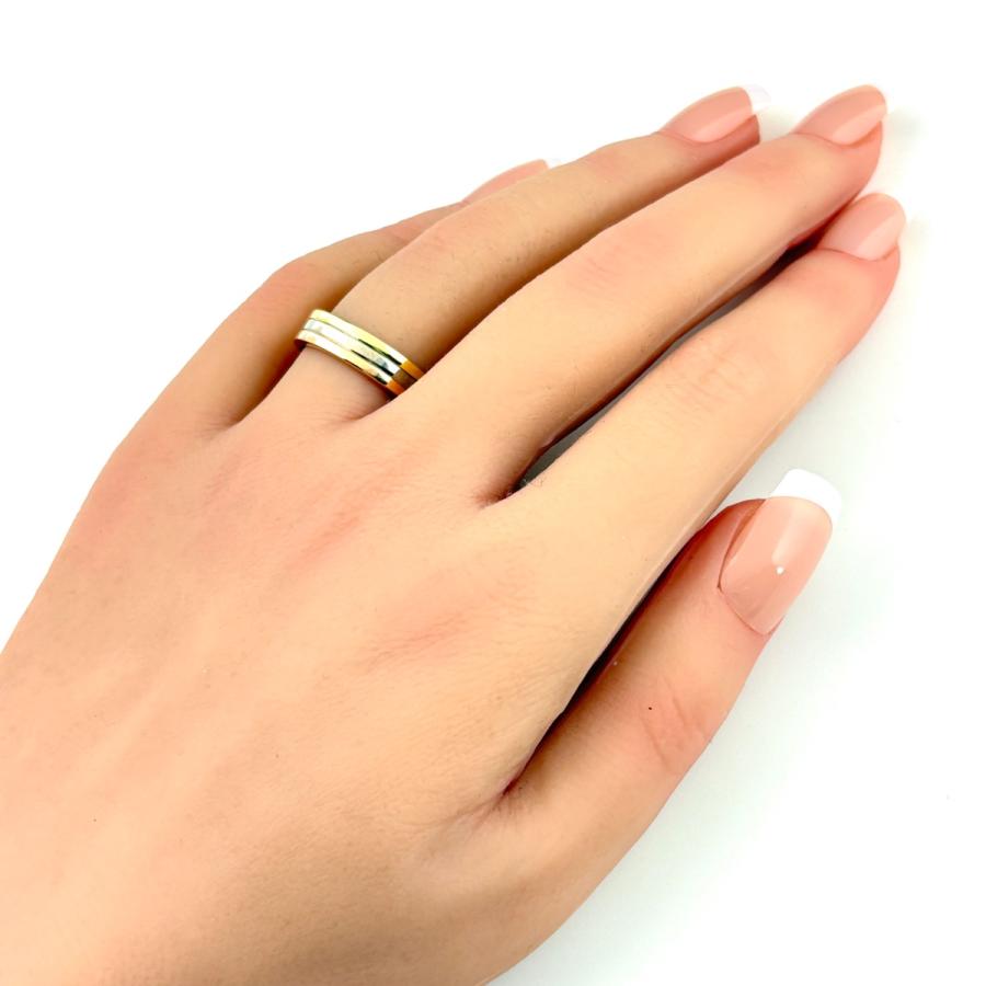 Cartier（カルティエ） スリーカラーリング 指輪 リング 15.5号 750 