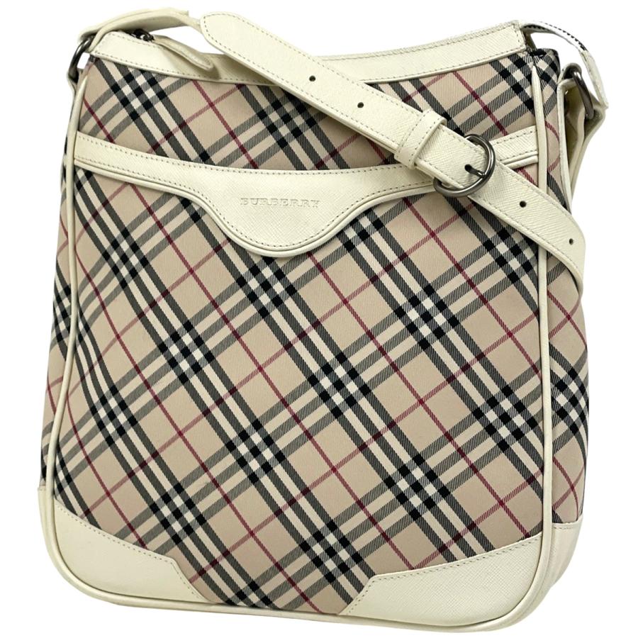 BURBERRY（バーバリー） チェック柄 ショルダーバッグ 斜め掛け ロゴ