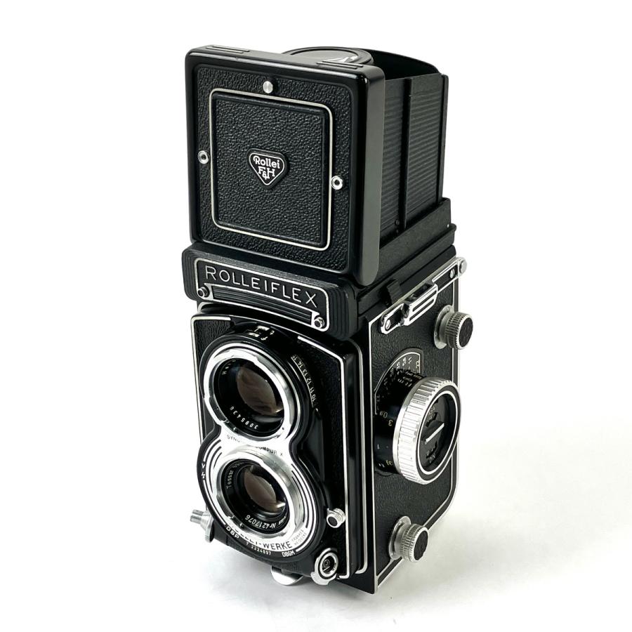 ROLLEIFLEX T Type 2 ２眼レフ カメラ #4111L ローライ ROLLEI ローライフレックス T (テッサー) 二眼レフカメラ