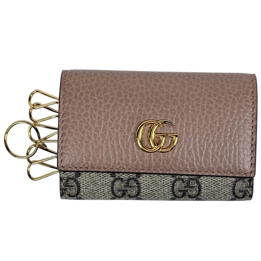 美品✨ GUCCI グッチ GGマーモント レザー 6連 キーケース GUCCI（グッチ） キーケース レディース ブランド 6連 レザー GG