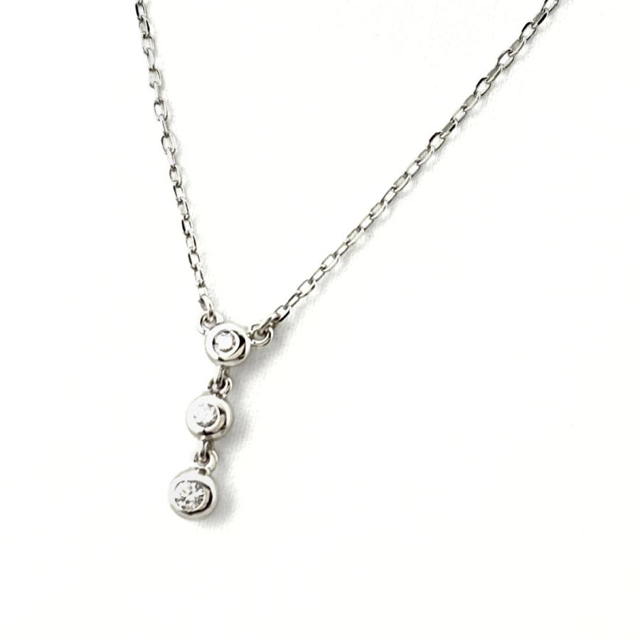 MIKIMOTO（ミキモト） メレダイヤ デザインネックレス ペンダント 
