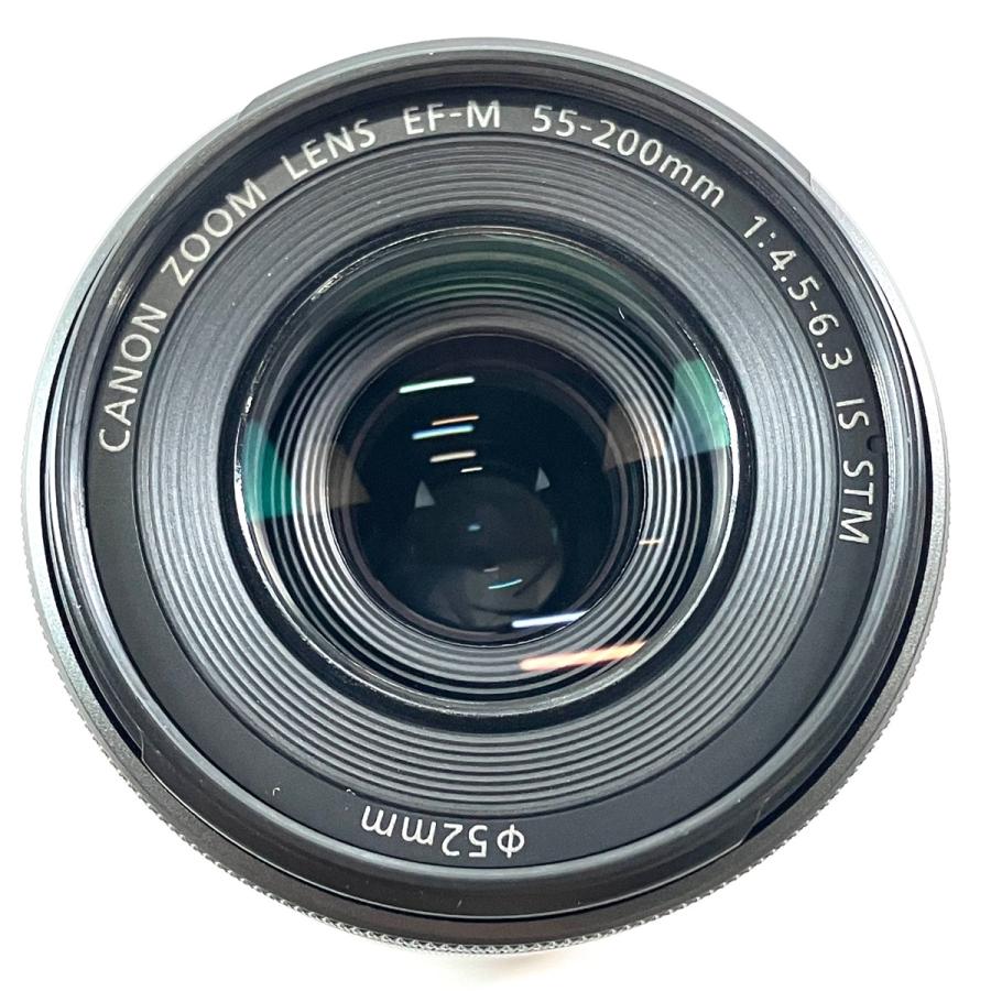 キヤノン Canon EF-M 55-200mm F4.5-6.3 IS STM ブラック 一眼カメラ用 