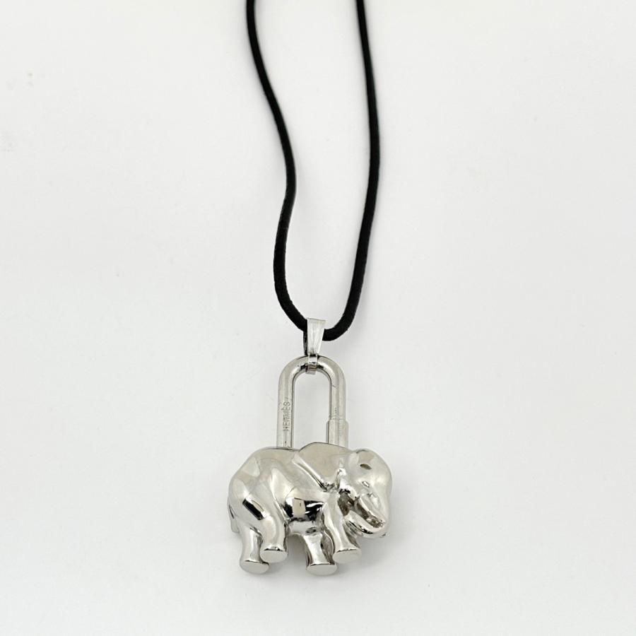 HERMES（エルメス） エレファントモチーフ ネックレス カデナ 象 