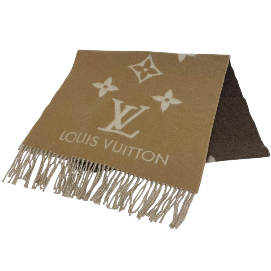 ルイヴィトン レイキャビック グラディエント カシミヤ ストール キャメル 正規 LOUIS VUITTON（ルイ・ヴィトン） レイキャビック グラディエント