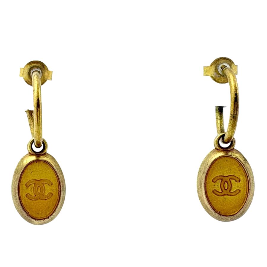 CHANEL（シャネル） ココマーク ピアス スイング オーバル ピアス GP 