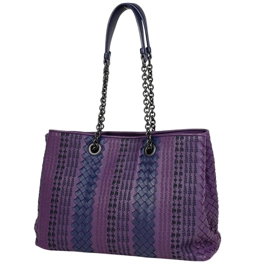 ボッテガヴェネタ BOTTEGAVENETA イントレチャート トートバッグ