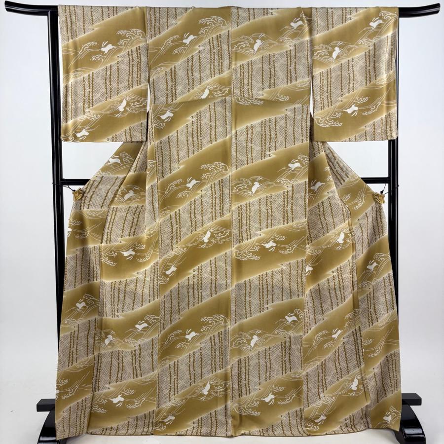 セール‼︎ 超美品　身丈171 裄72 トールサイズ　ゆったりサイズ　小紋　正絹 楽天市場】着物 小紋 トールサイズの通販