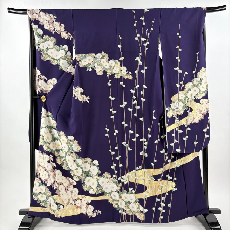 振袖 名品 身丈165.5cm 裄丈67cm 正絹 【中古】 訪問着 身丈168.5cm 裄丈67.5cm 正絹 名品 中古 振袖 身丈165cm 裄