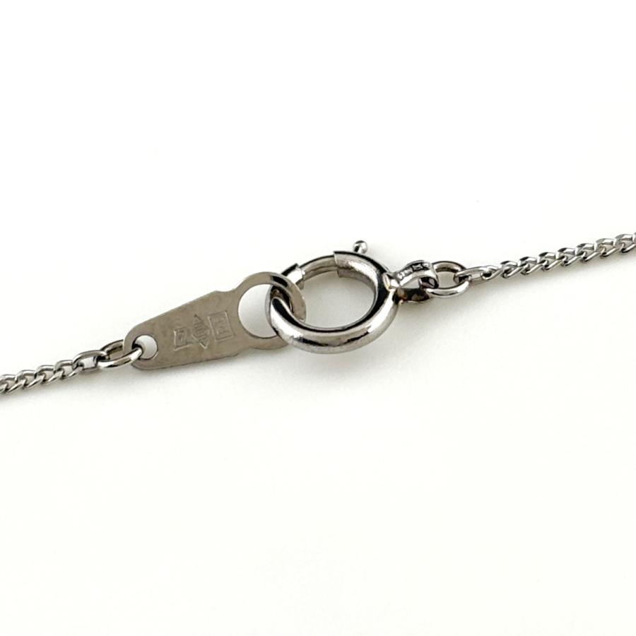 ダイヤモンド デザインネックレス プラチナ ペンダント ネックレス Pt850 ダイヤモンド レディース 中古