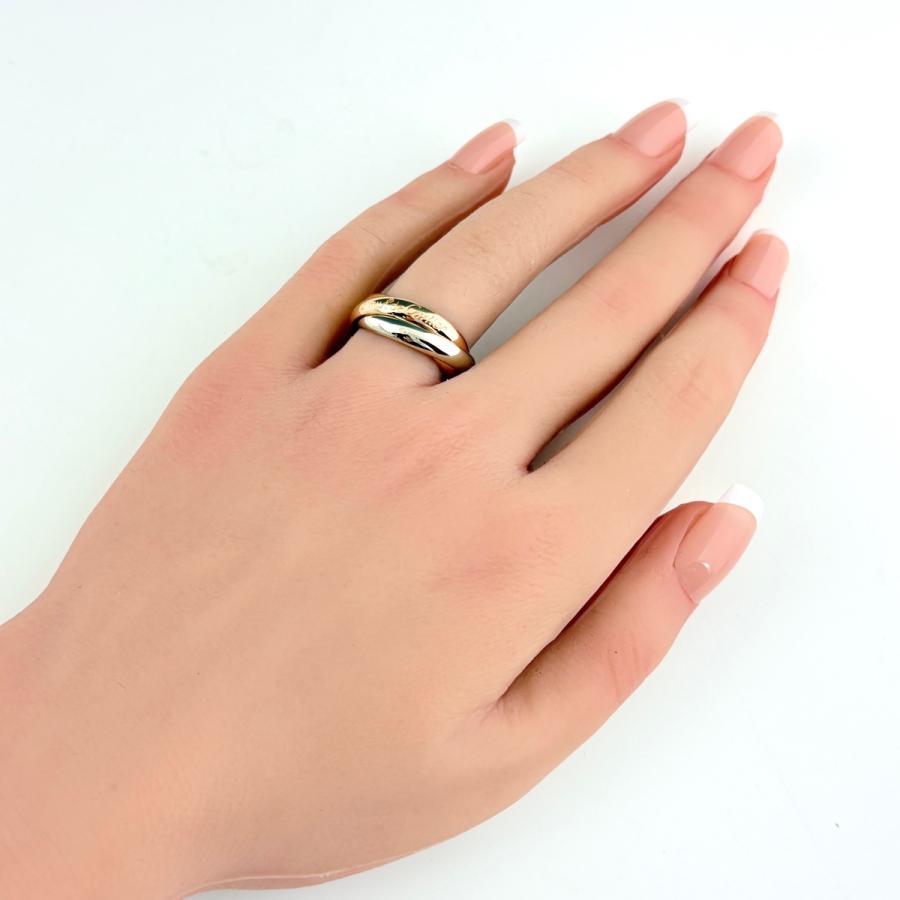 Cartier（カルティエ） トリニティ リング YG イエローゴールド PG 