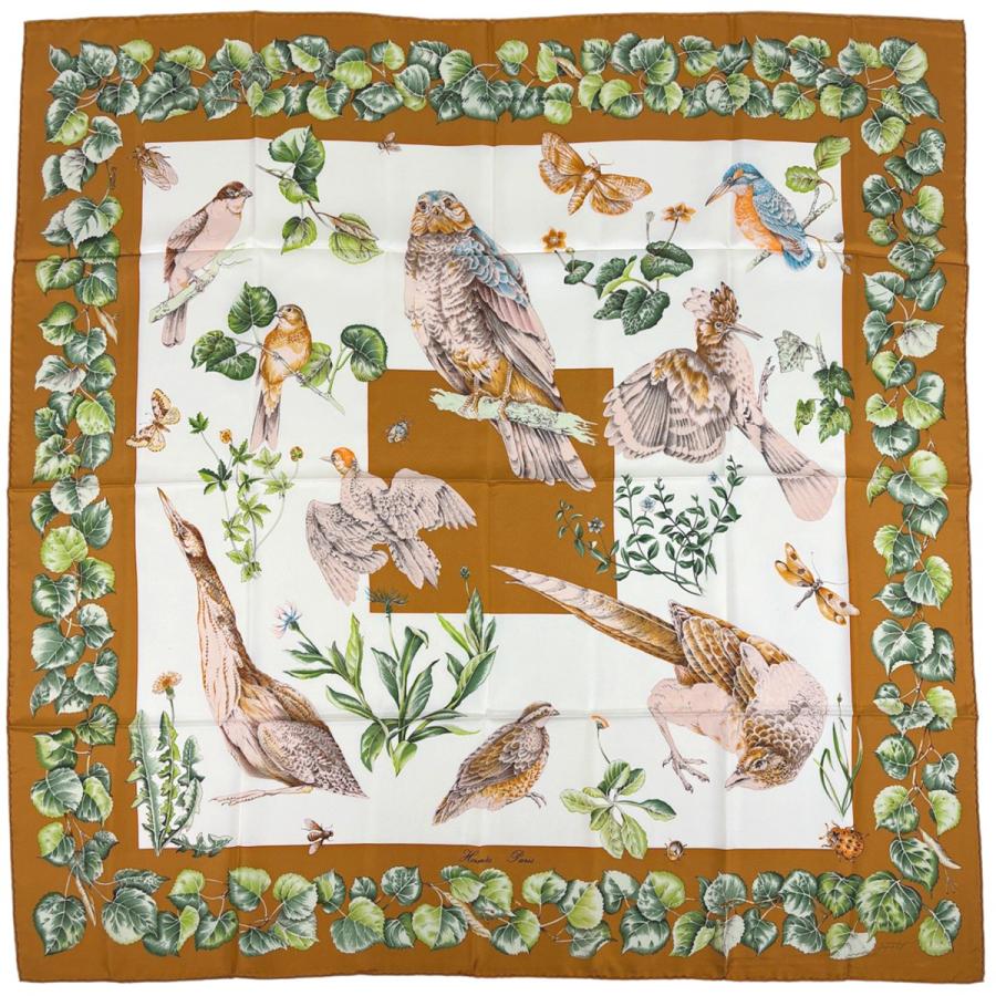 HERMES（エルメス） カレ90 La vie au grand air アウトドアライフ