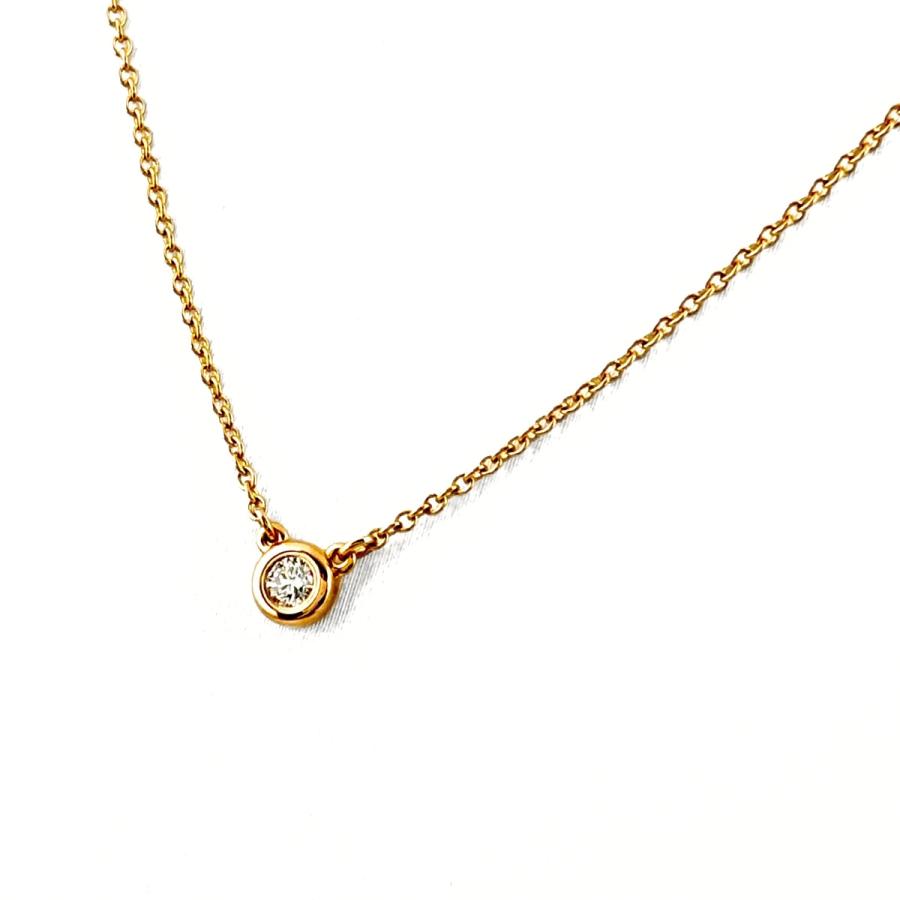 TIFFANY&Co.（ティファニー） バイザヤードネックレス PG ピンク