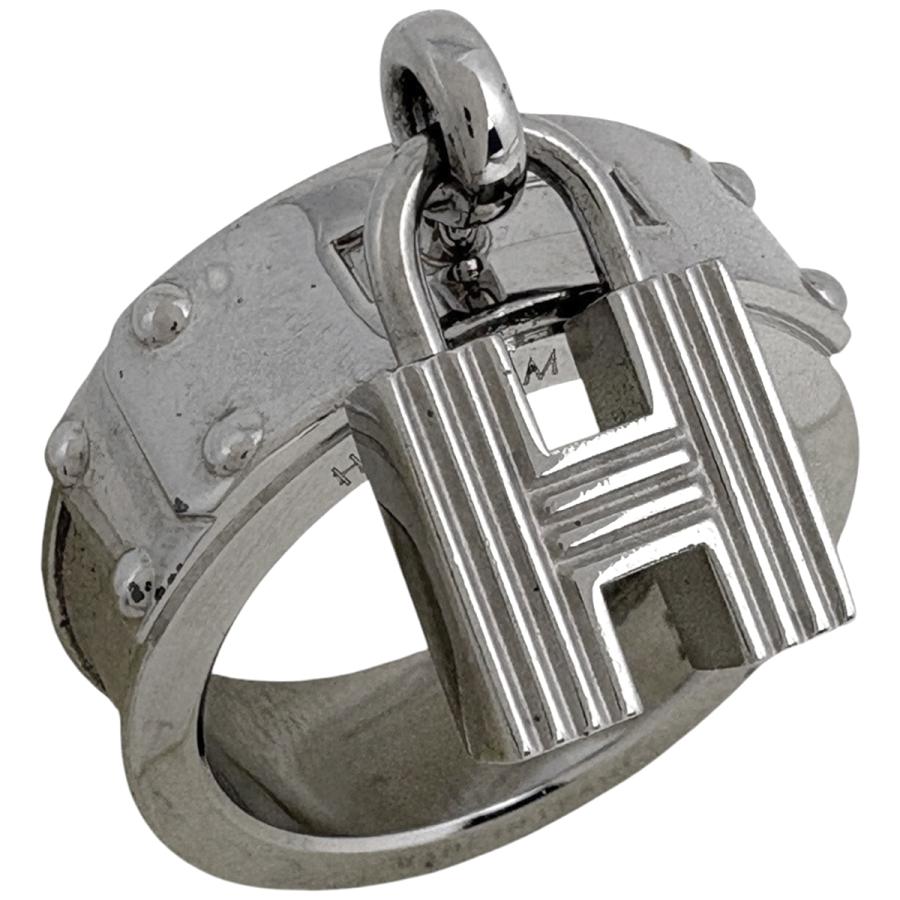 HERMES Hカデナ　スカーフ リング HERMES（エルメス） カデナモチーフ スカーフリング スカーフ留め