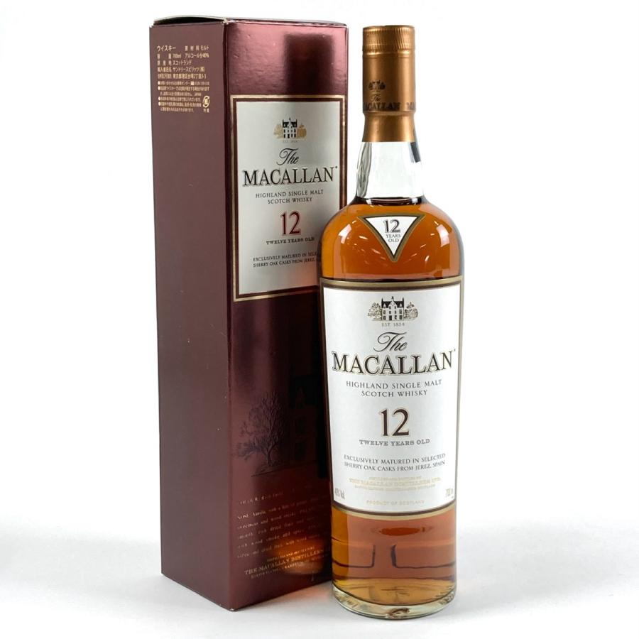 マッカラン12年 シェリーオーク　カスク　700ml 未開封 ザ・マッカラン シェリーオーク 正規品 ザ・マッカラン 12年 シェリー