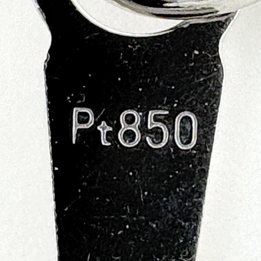 メレダイヤ デザインネックレス プラチナ ペンダント ネックレス Pt900 Pt850 ダイヤモンド レディース 中古_7