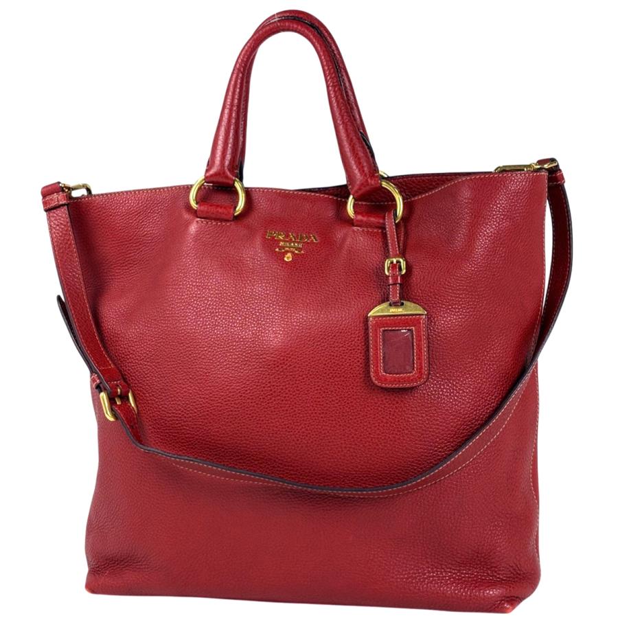 PRADA（プラダ） ロゴ ハンドバッグ 2WAY ショルダーバッグ トート 