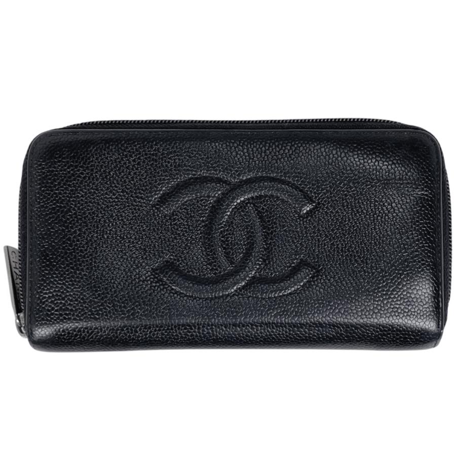 CHANEL（シャネル） ココマーク ラウンドファスナー長財布 CC ラウンド 