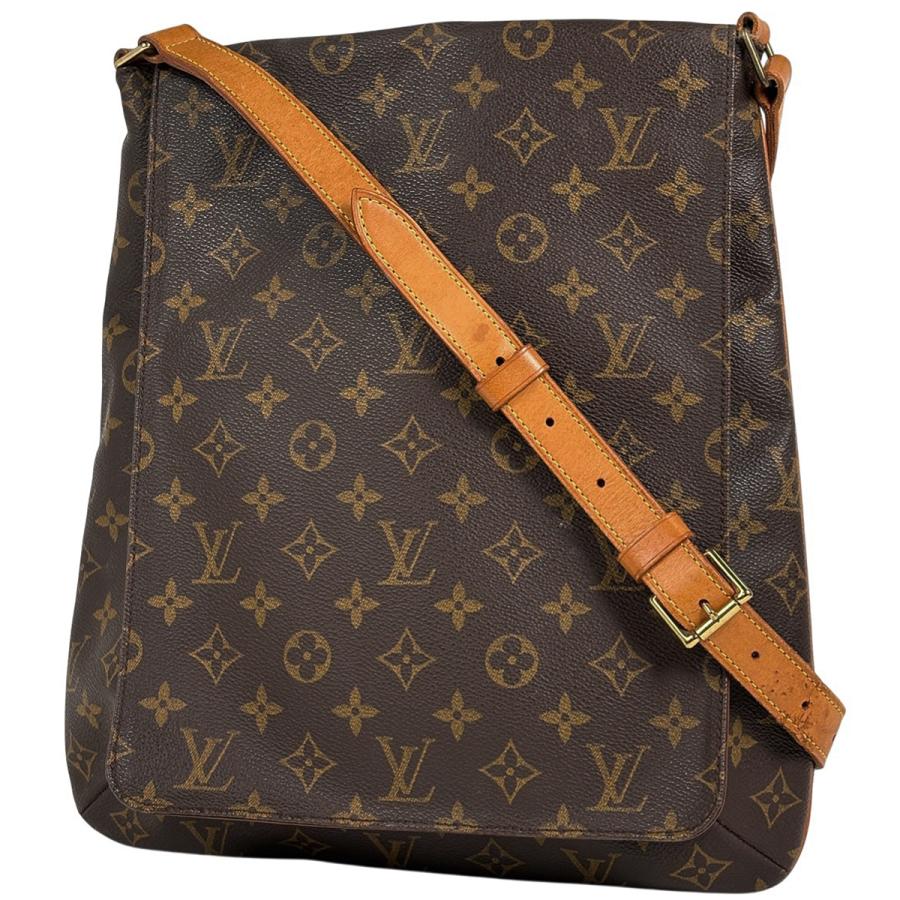 ルイヴィトン LOUIS VUITTON ミュゼットタンゴ モノグラム ショルダーバッグ ブラウン レディース 中古 LOUIS VUITTON（ルイ・ヴィトン） ミュゼット 斜め掛け ショルダー