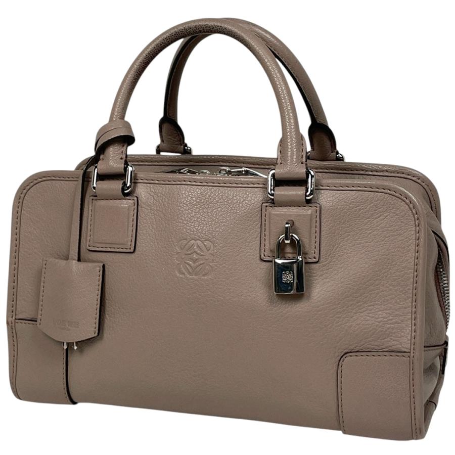 LOEWE（ロエベ） アマソナ 28 アナグラム ロゴ ハンドバッグ レザー
