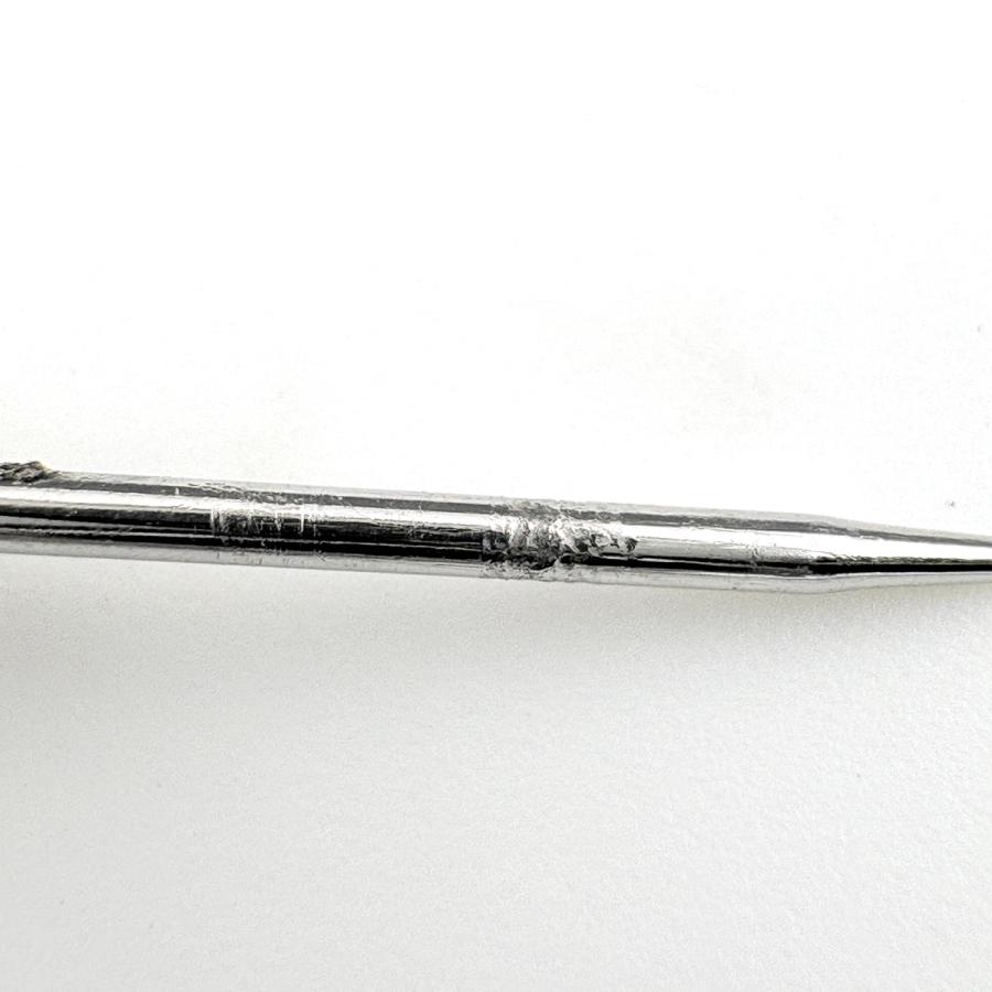 ダイヤモンド タイタック プラチナ タイピン Pt900 メンズ 中古 