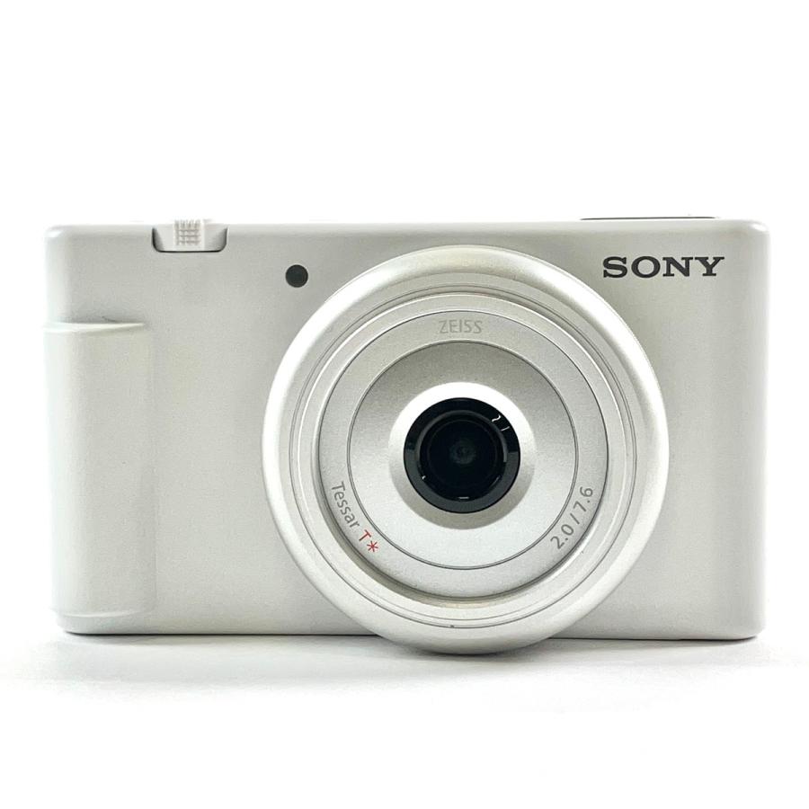 ソニー SONY VLOGCAM ZV-1F ホワイト コンパクトデジタルカメラ 中古