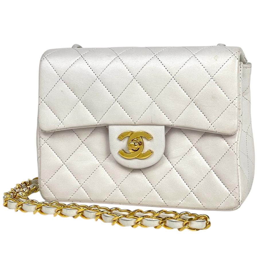 シャネル　フラップマトラッセ CHANEL（シャネル） ミニ マトラッセ シングルフラップ チェーン