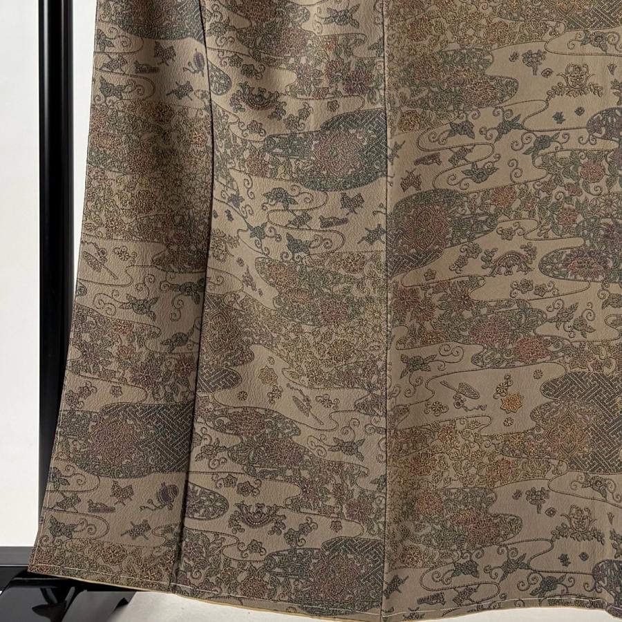 【美品】 小紋 身丈161cm 裄丈67cm 正絹 名品 【中古】 美品】 小紋 身丈161cm 裄丈67cm 正絹 名品 【中古】の通販 by