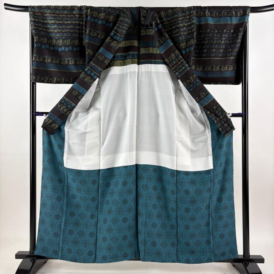 小紋 美品 逸品 身丈160cm 裄丈69.5cm 正絹 【中古】 美品】 小紋 身丈165cm 裄丈65.5cm 正絹 逸品 【中古】の通販 by