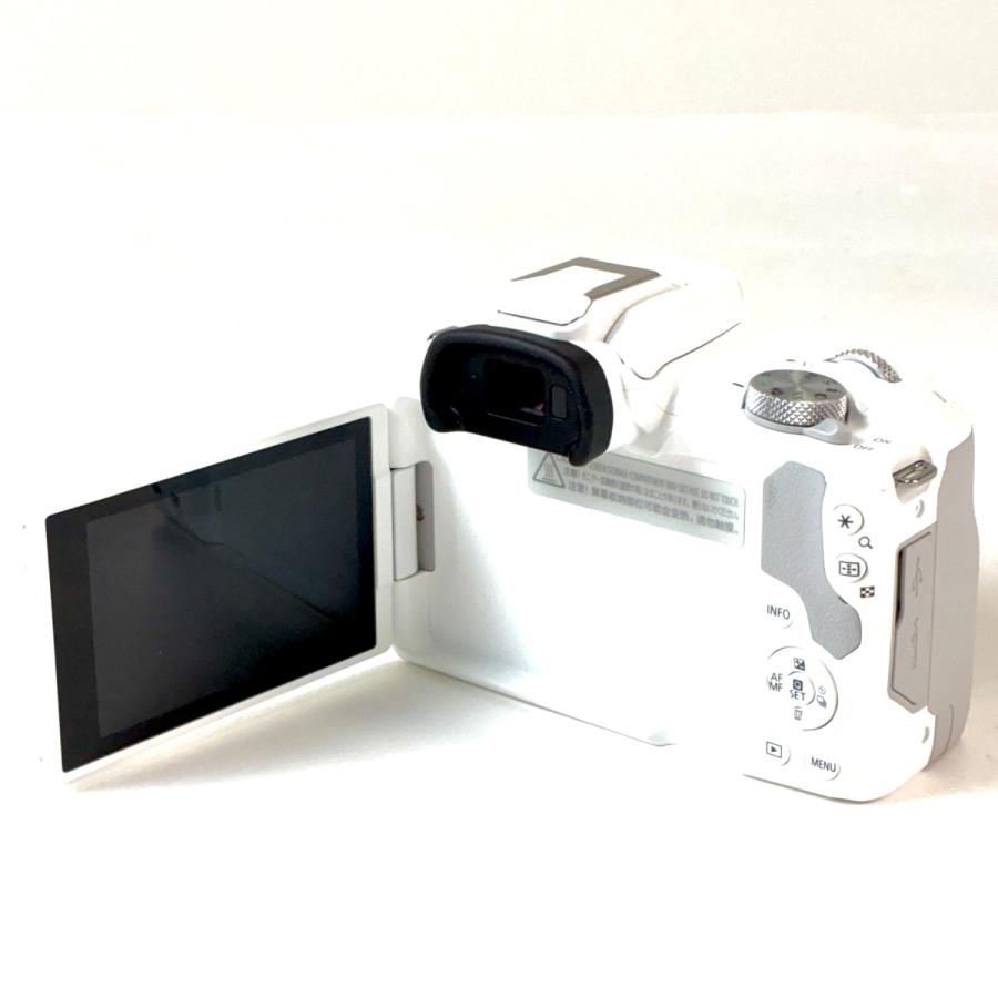 キヤノン Canon EOS R50 ダブルズームキット ホワイト デジタル ミラー